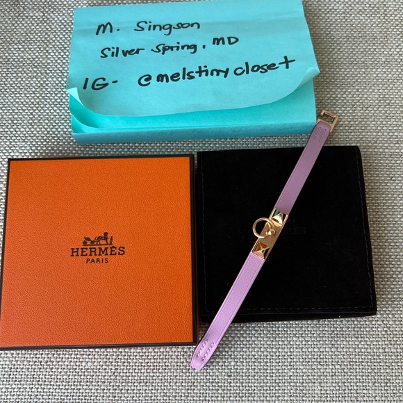 Authentic Brand New Hermes Rivale Mini Bracelet, T2 - Picture 1 of 10